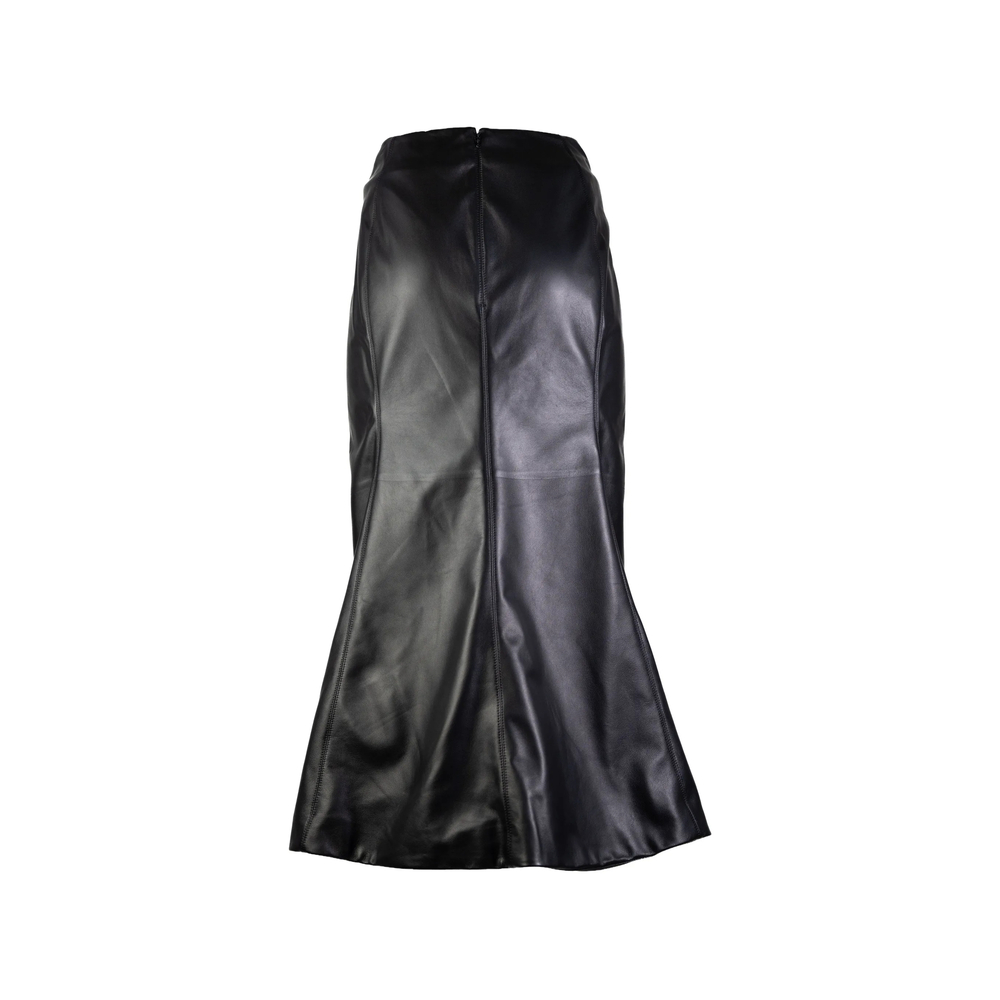 Alaïa Leather Panelled Midi