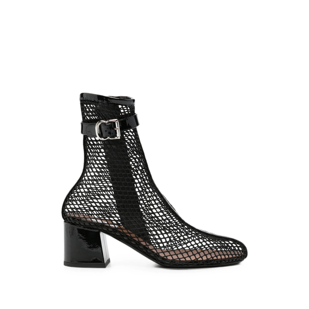 Alaïa Boots 55 In Fishnet