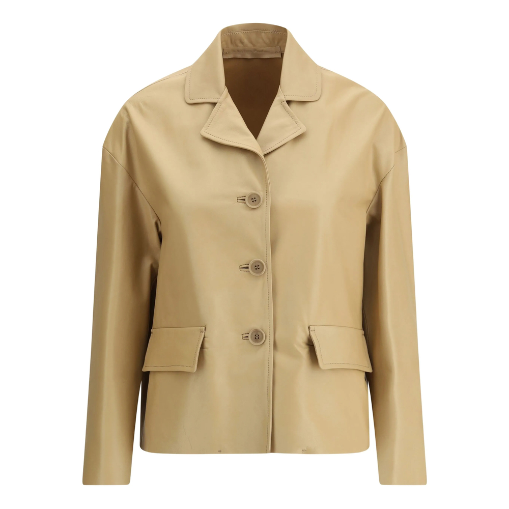 Salvatore Santoro Leather Blazer