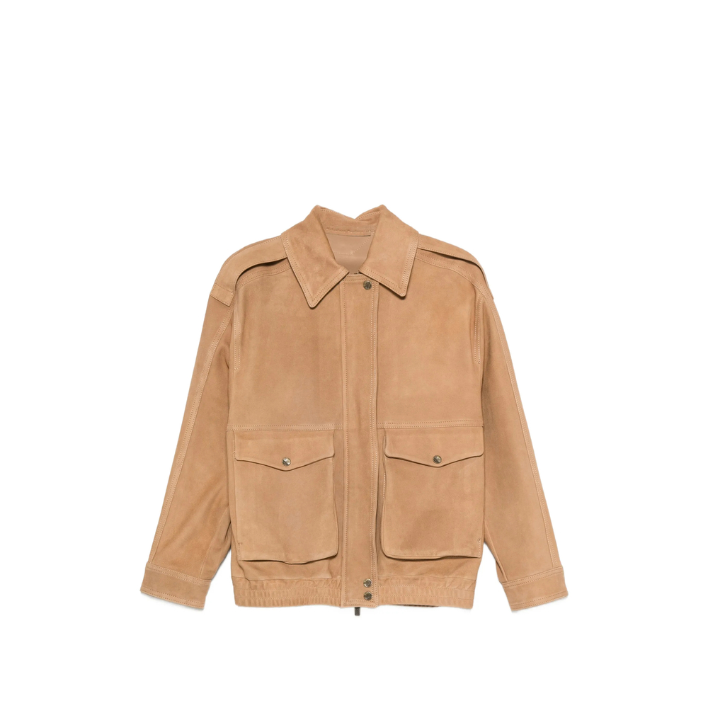 Salvatore Santoro Long-sleeve Leather Jacket