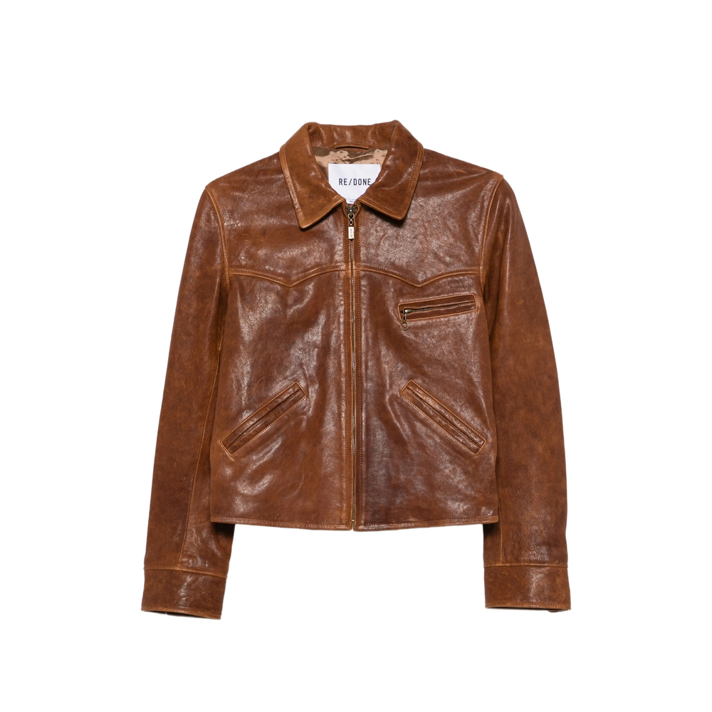 Re/done Devon Leather Jacket
