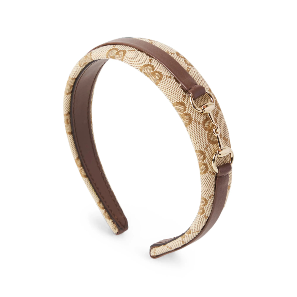 Gucci GG Supreme Horsebit Headband