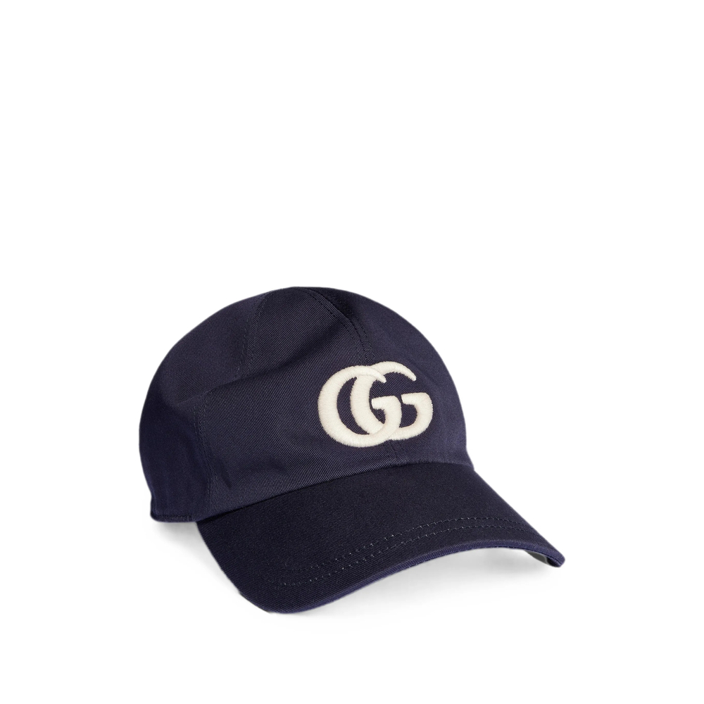 Gucci Double G Web Baseball Cap