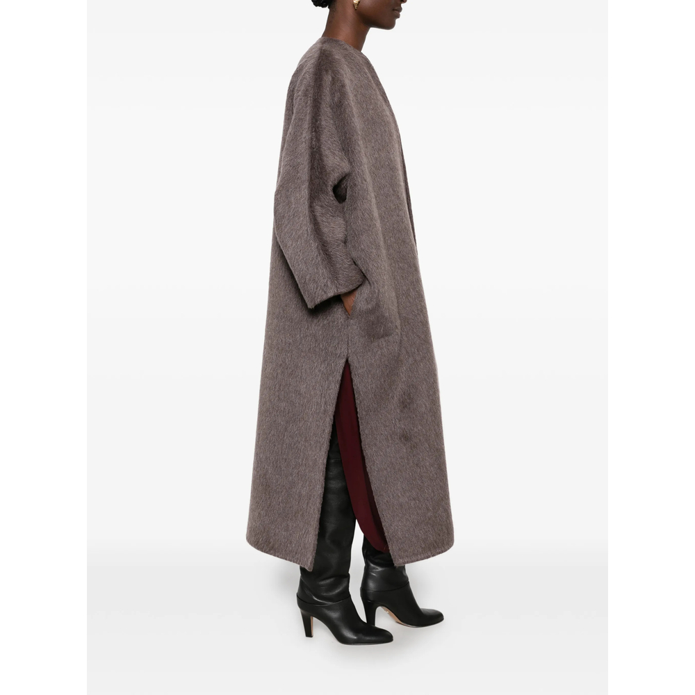 Febo Oversized Brushed-Finish Coat