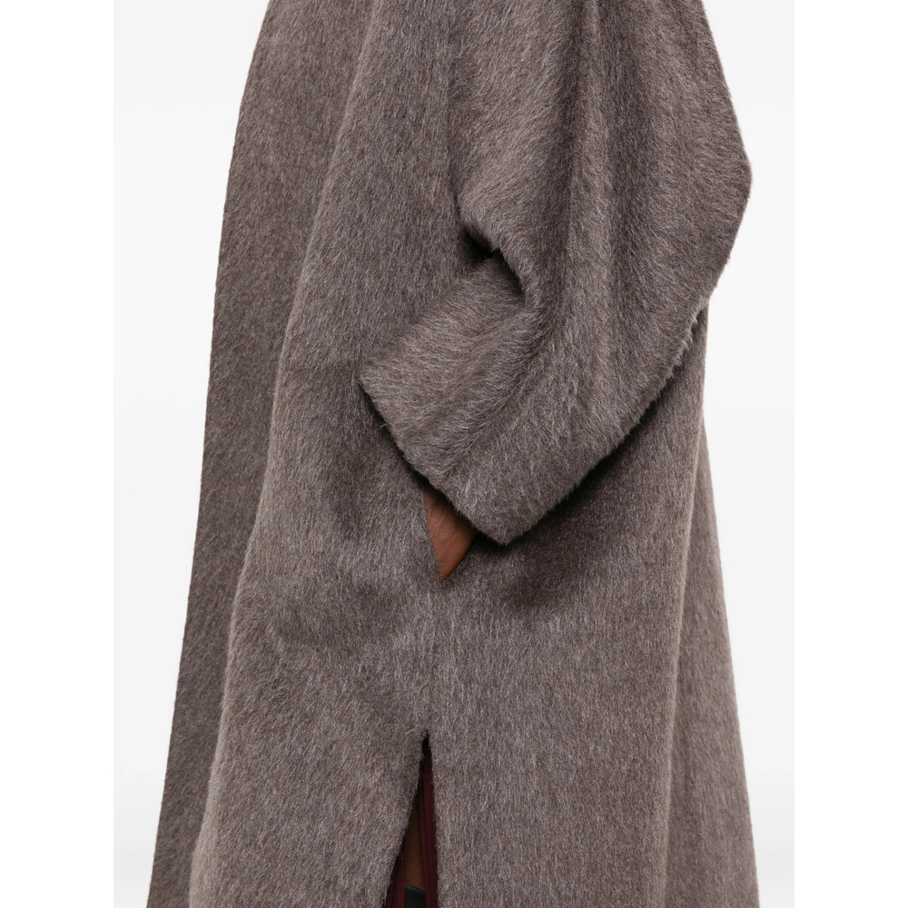 Febo Oversized Brushed-Finish Coat