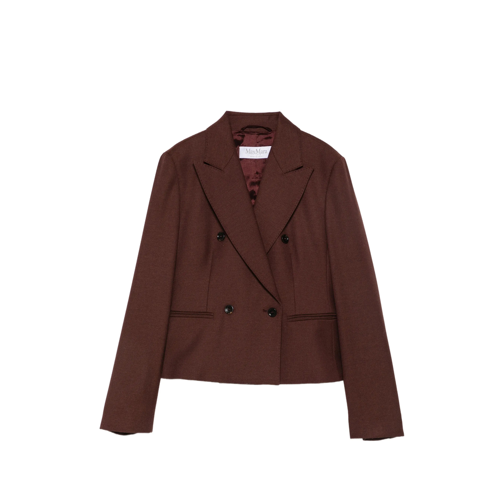 Max Mara Double-breasted Peaked-lapel Jacket