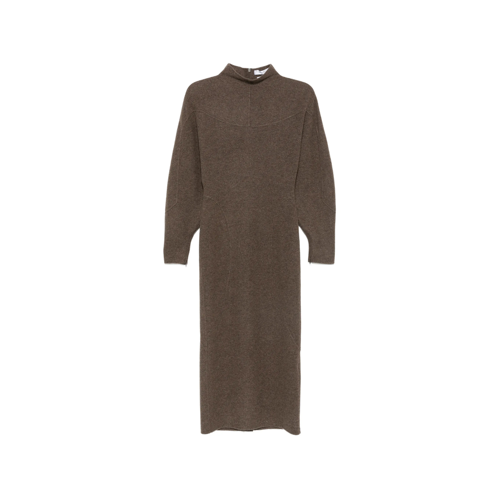 Max Mara Tenuta High-neck Tailored Dress