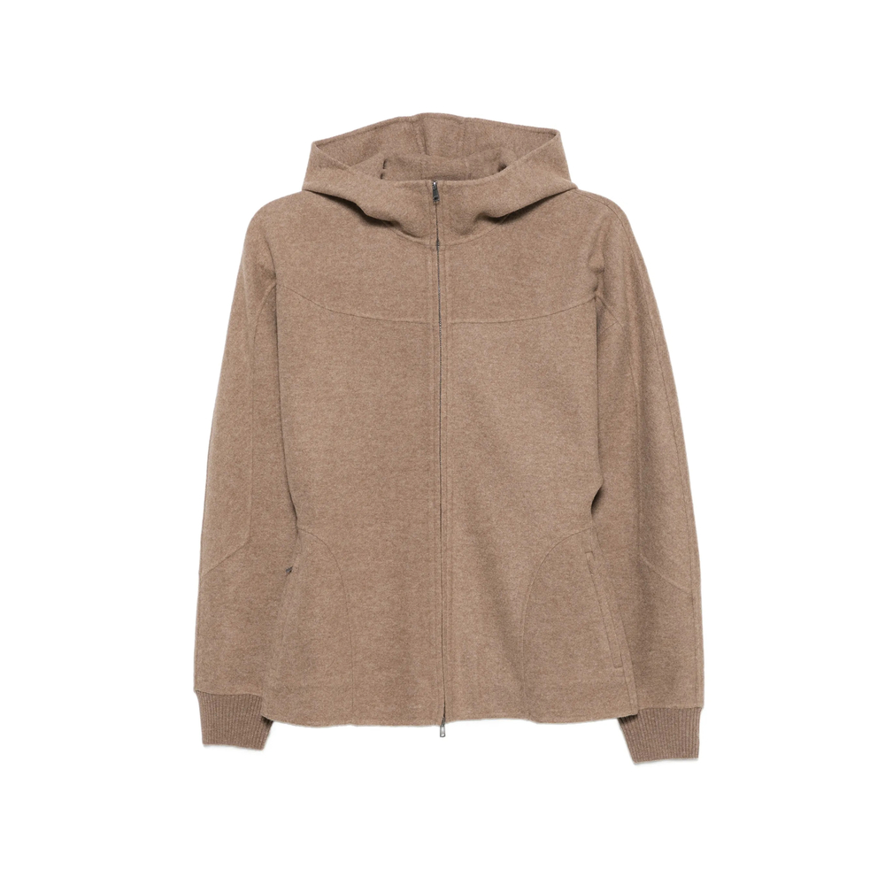 Zip-Up Hooded Jacket