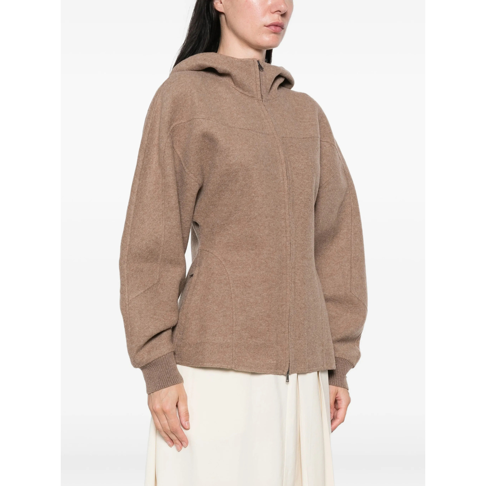 Zip-Up Hooded Jacket