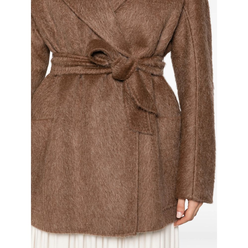 Belted Hooded Coat