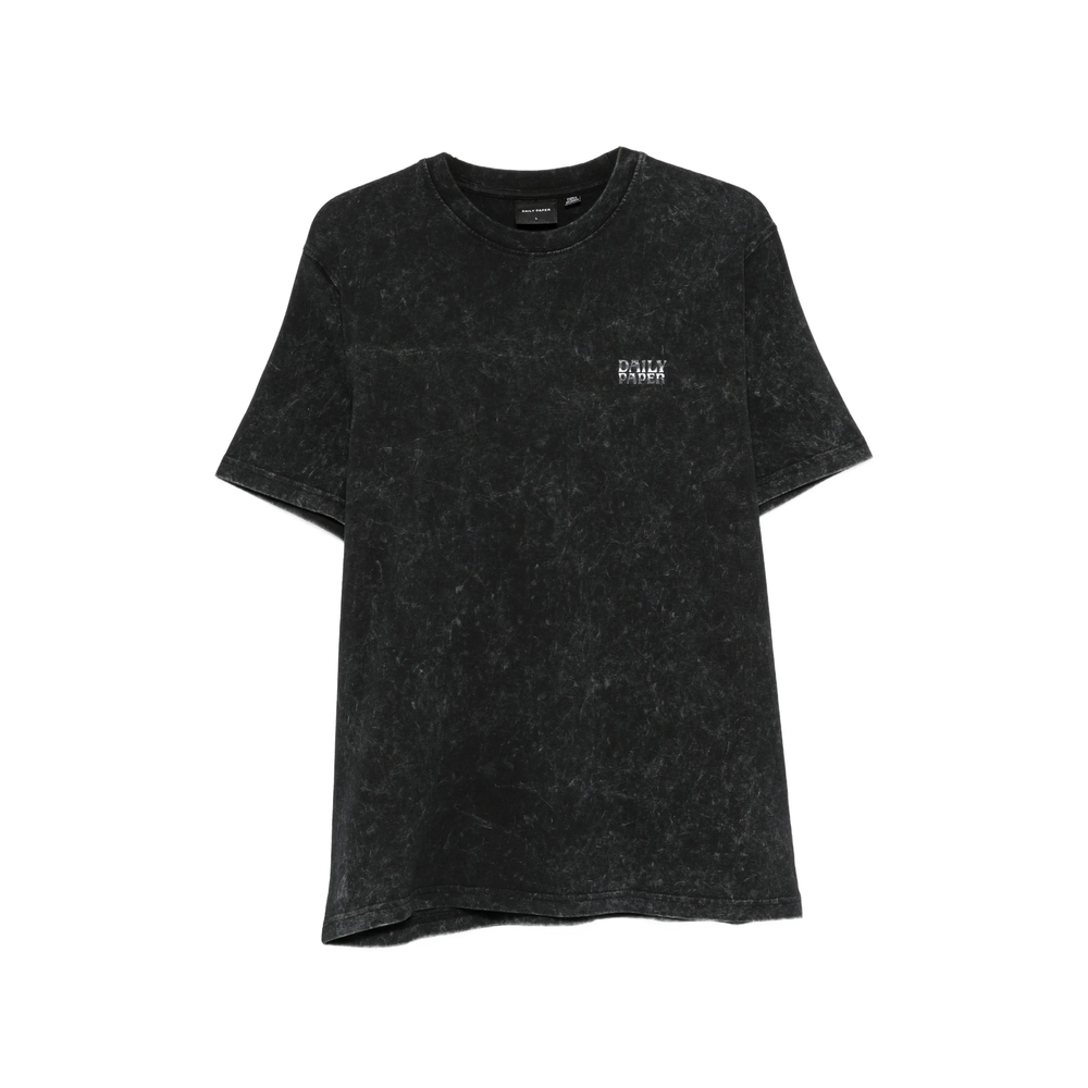 Daily Paper Graphic-print Acid-wash T-shirt