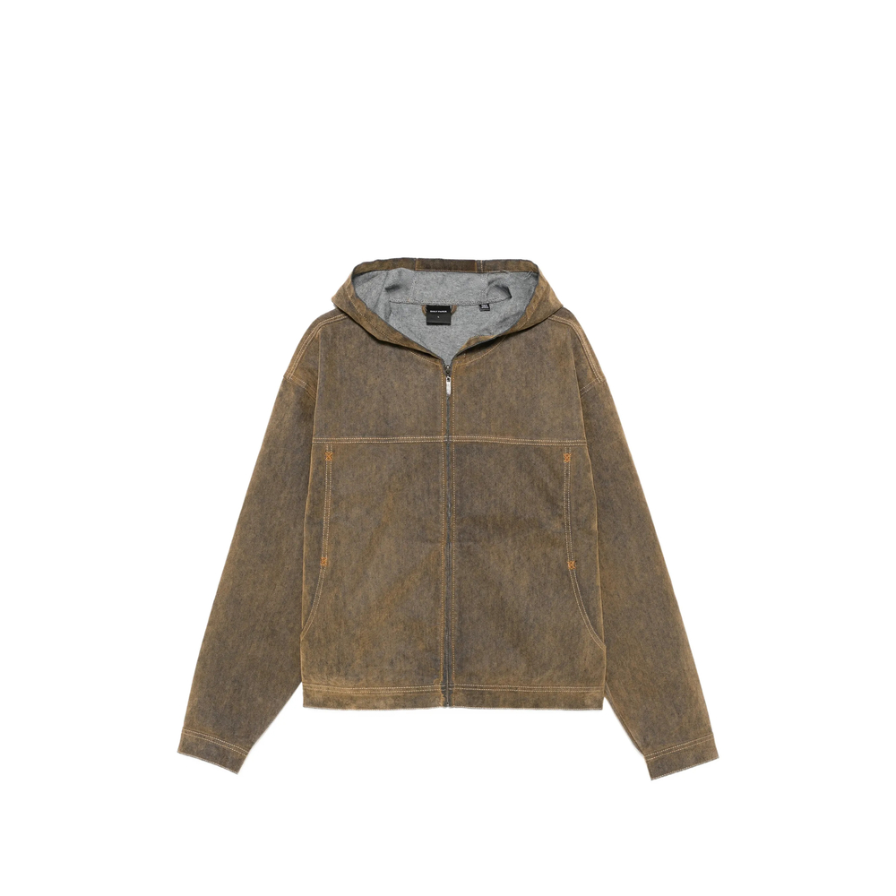 Daily Paper Acid-wash Hooded Jacket
