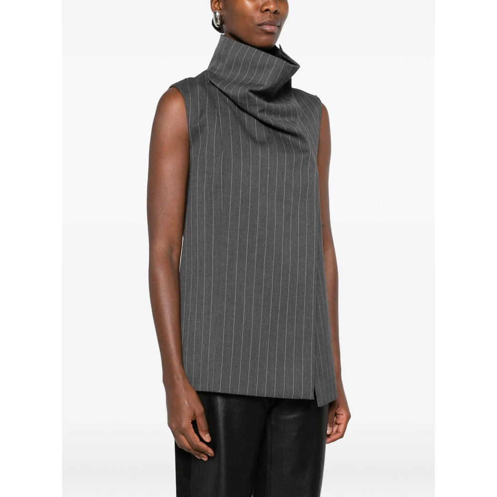 Albata Pinstripe-Pattern Gilet