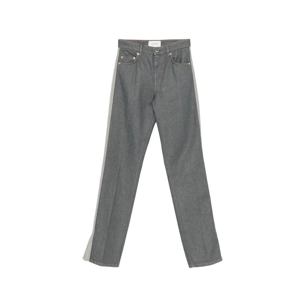 Sportmax Side-stripe Split-hem Jeans