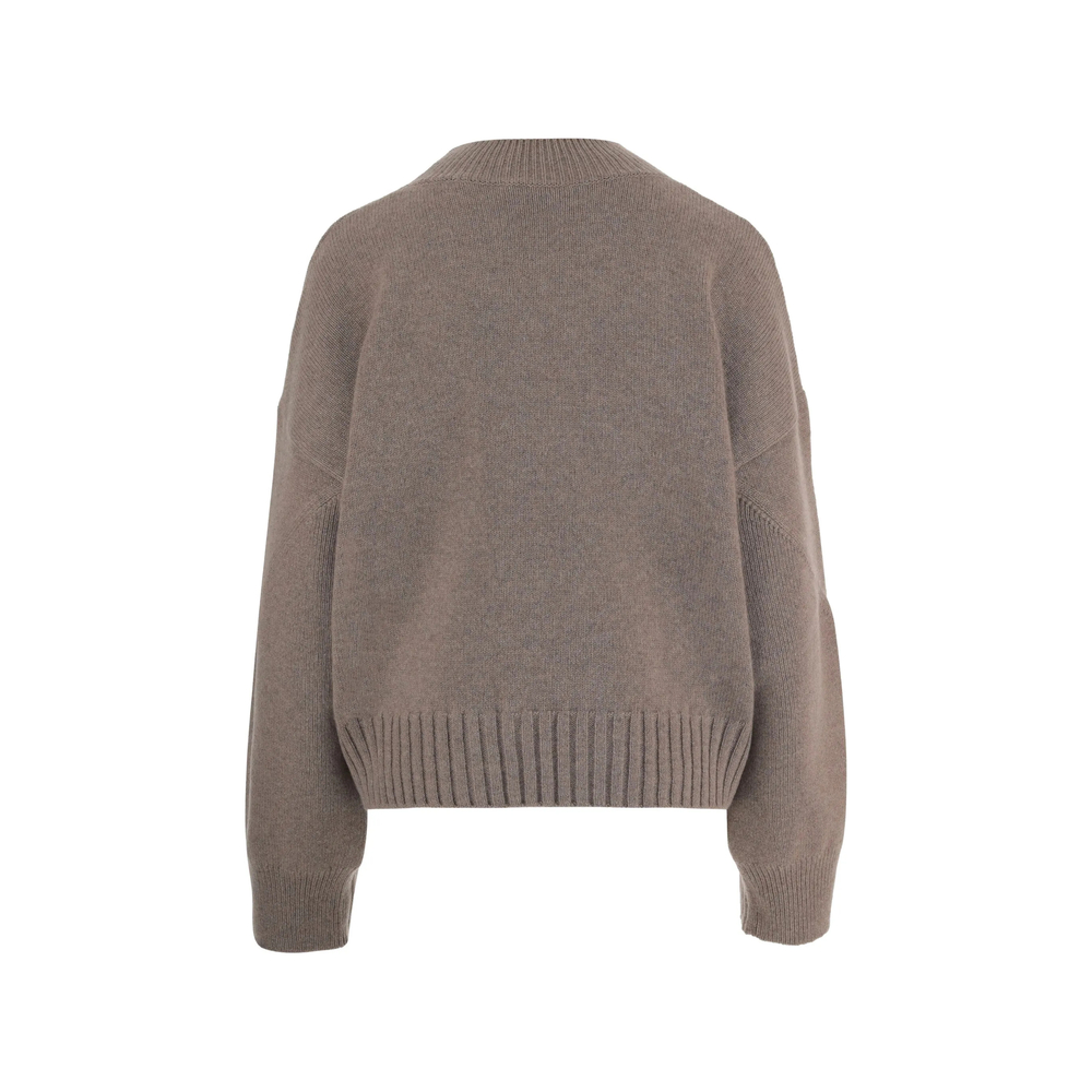 Ribbed-Knit Sweater