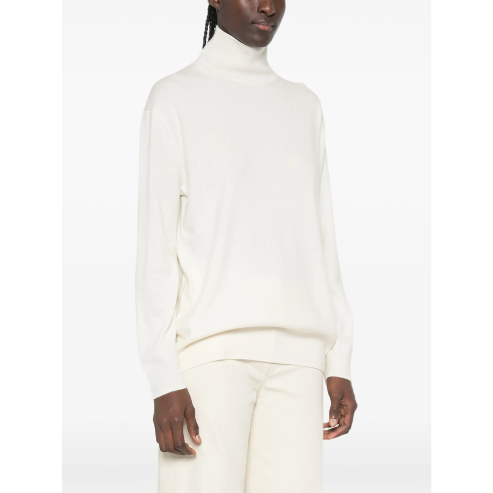 High-Neck Long-Sleeve Sweater