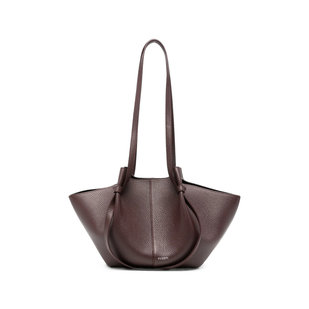 Yuzefi Mochi Grained Leather Tote Bag