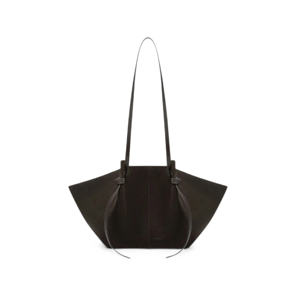 Yuzefi Medium Mochi Suede Shoulder Bag