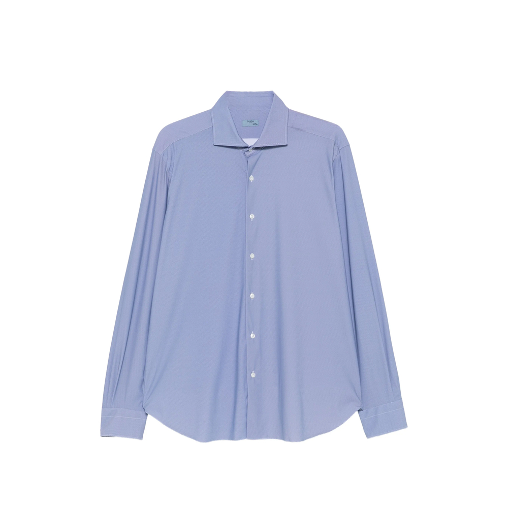 Barba Napoli Spread-collar Button-down Shirt