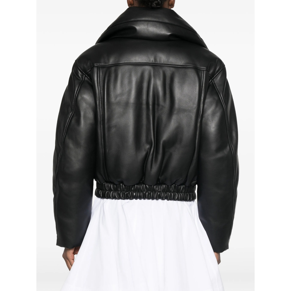 Funnel-Neck Padded Jacket
