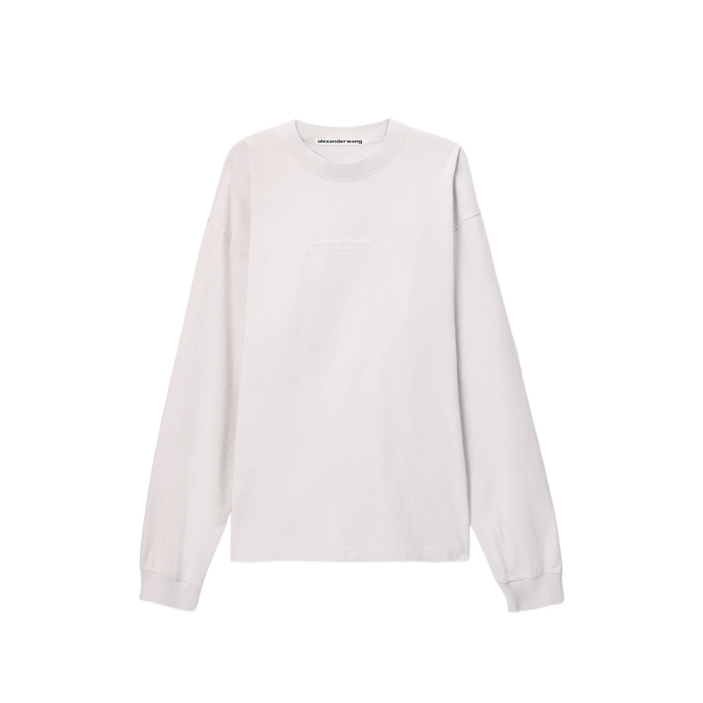 Alexander Wang Logo-print Long-sleeve T-shirt