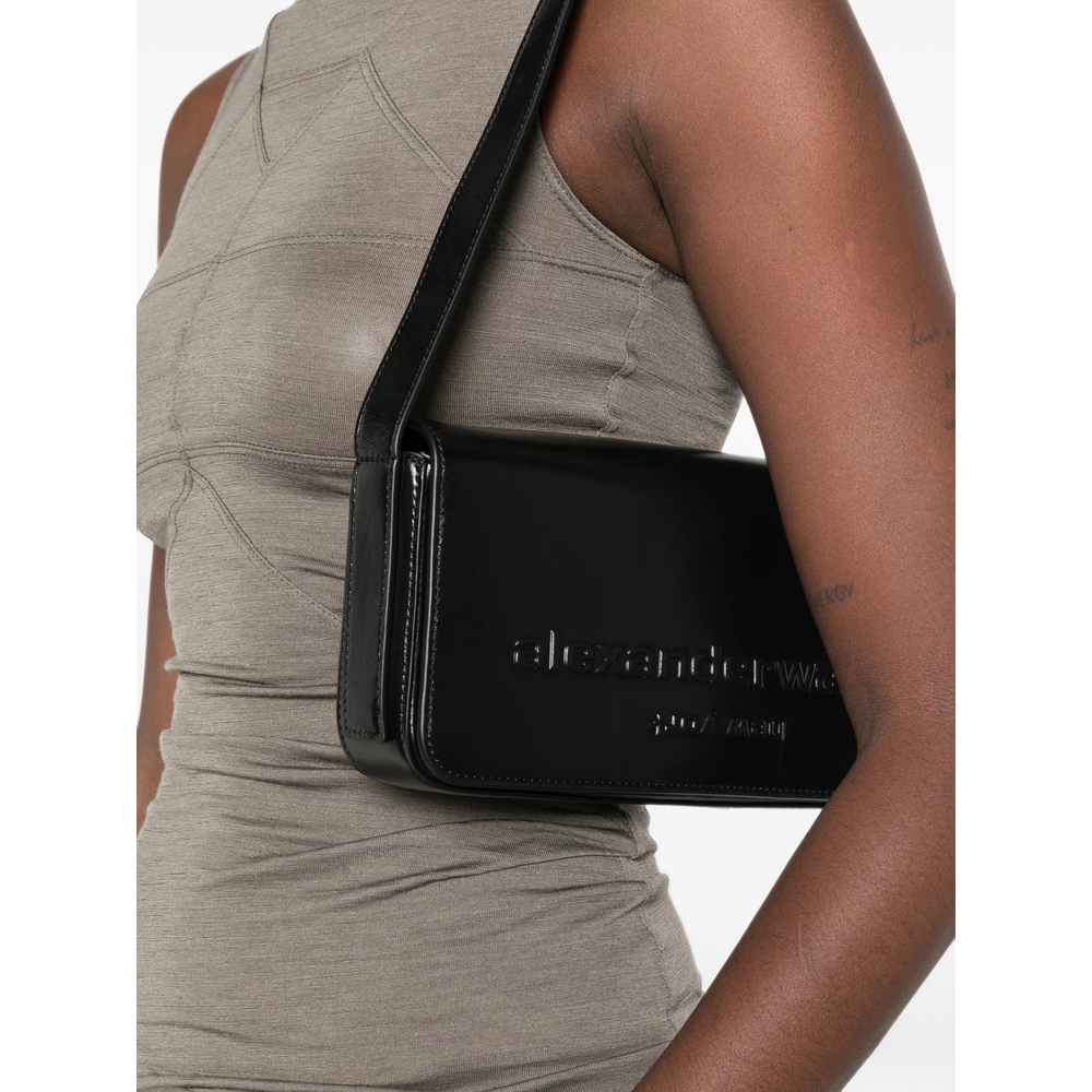 Punch Flap Shoulder Bag