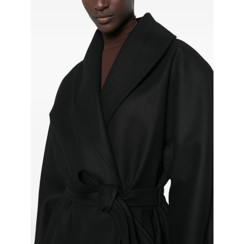 Niki Long-Sleeve Belted Jacket