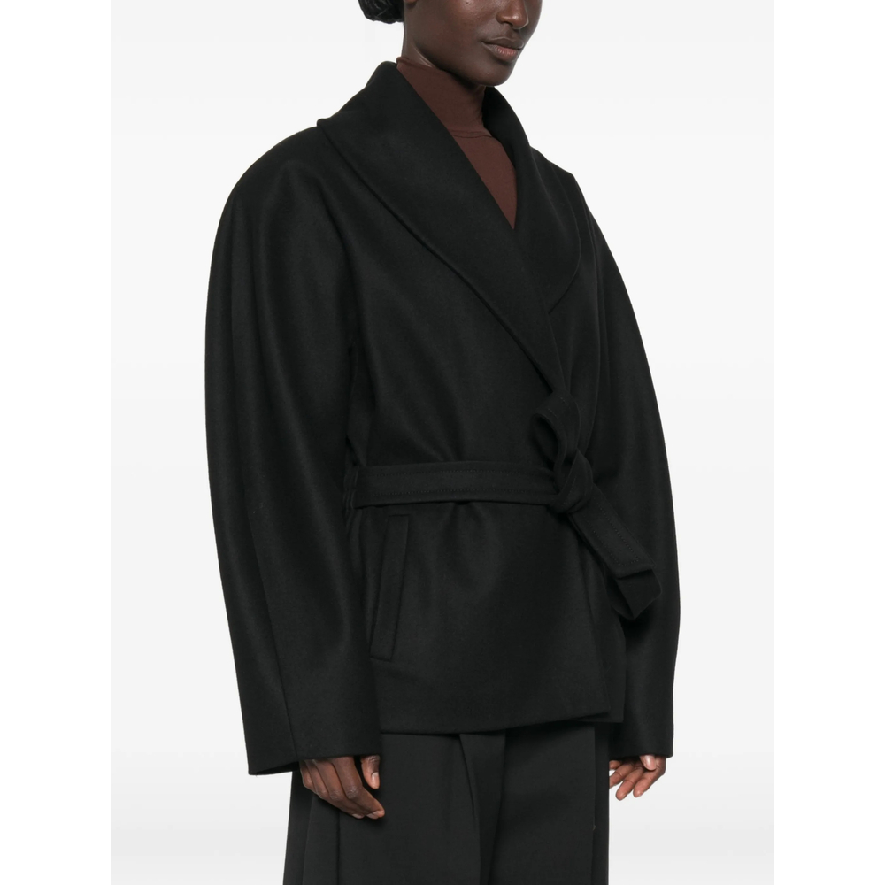 Niki Long-Sleeve Belted Jacket