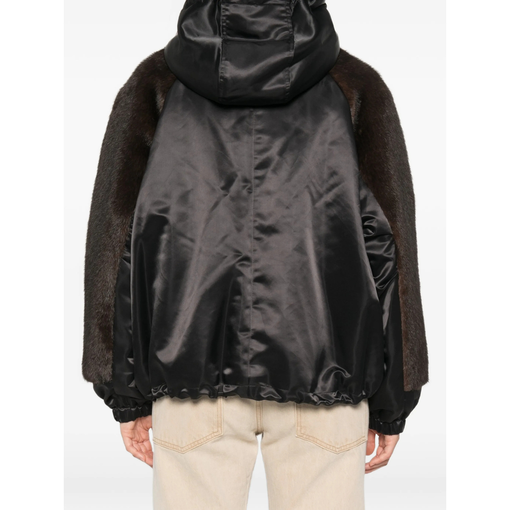 Zip-Fastening Hooded Jacket