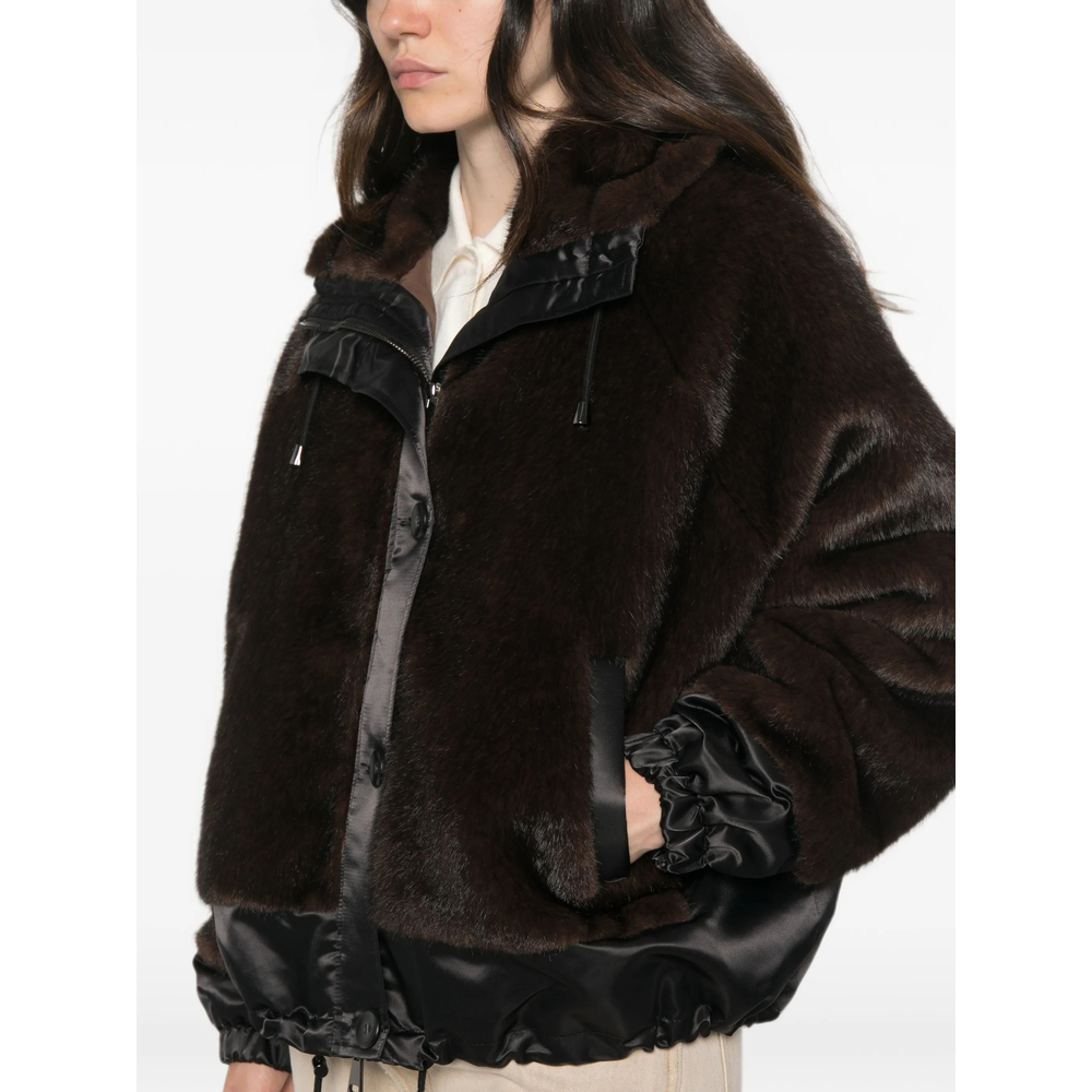 Zip-Fastening Hooded Jacket