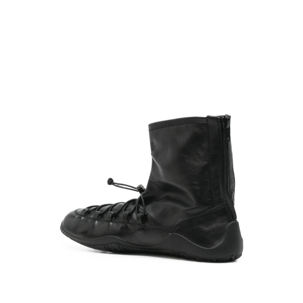 Scuba Lace-Up Ankle Boots