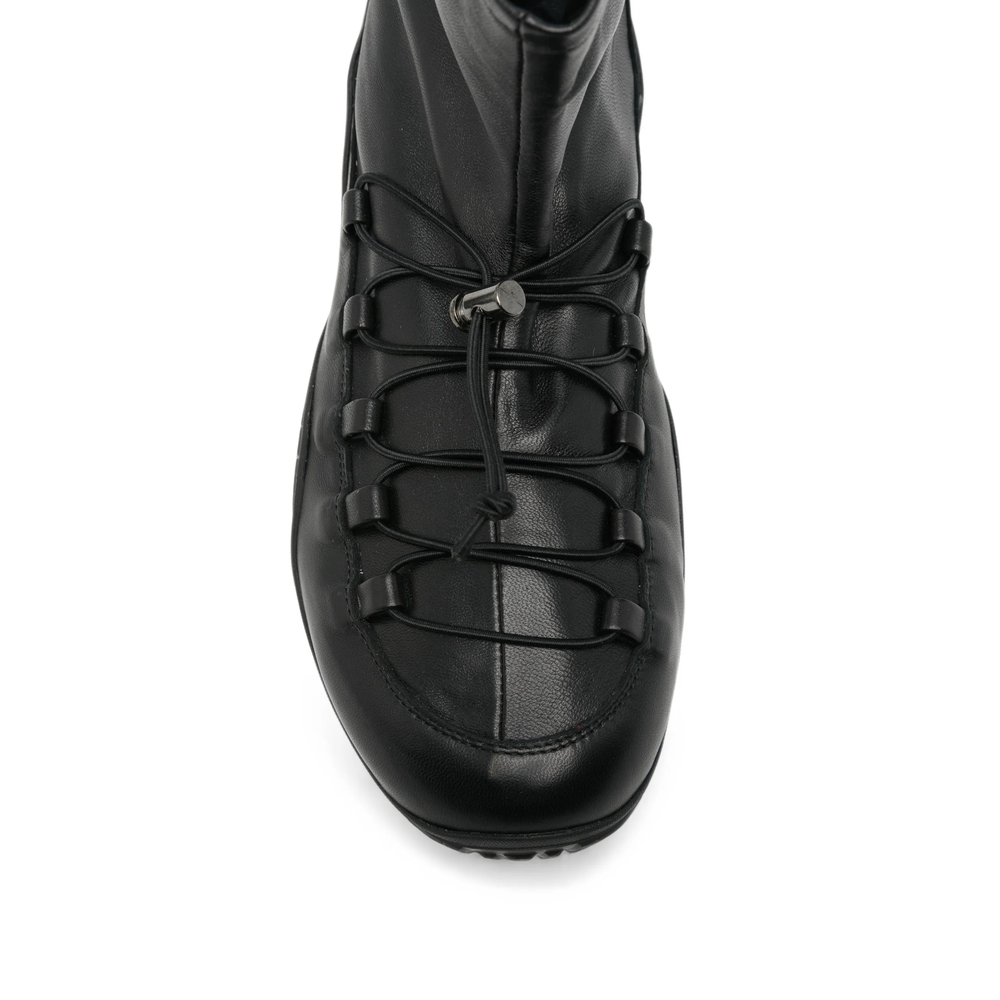 Scuba Lace-Up Ankle Boots