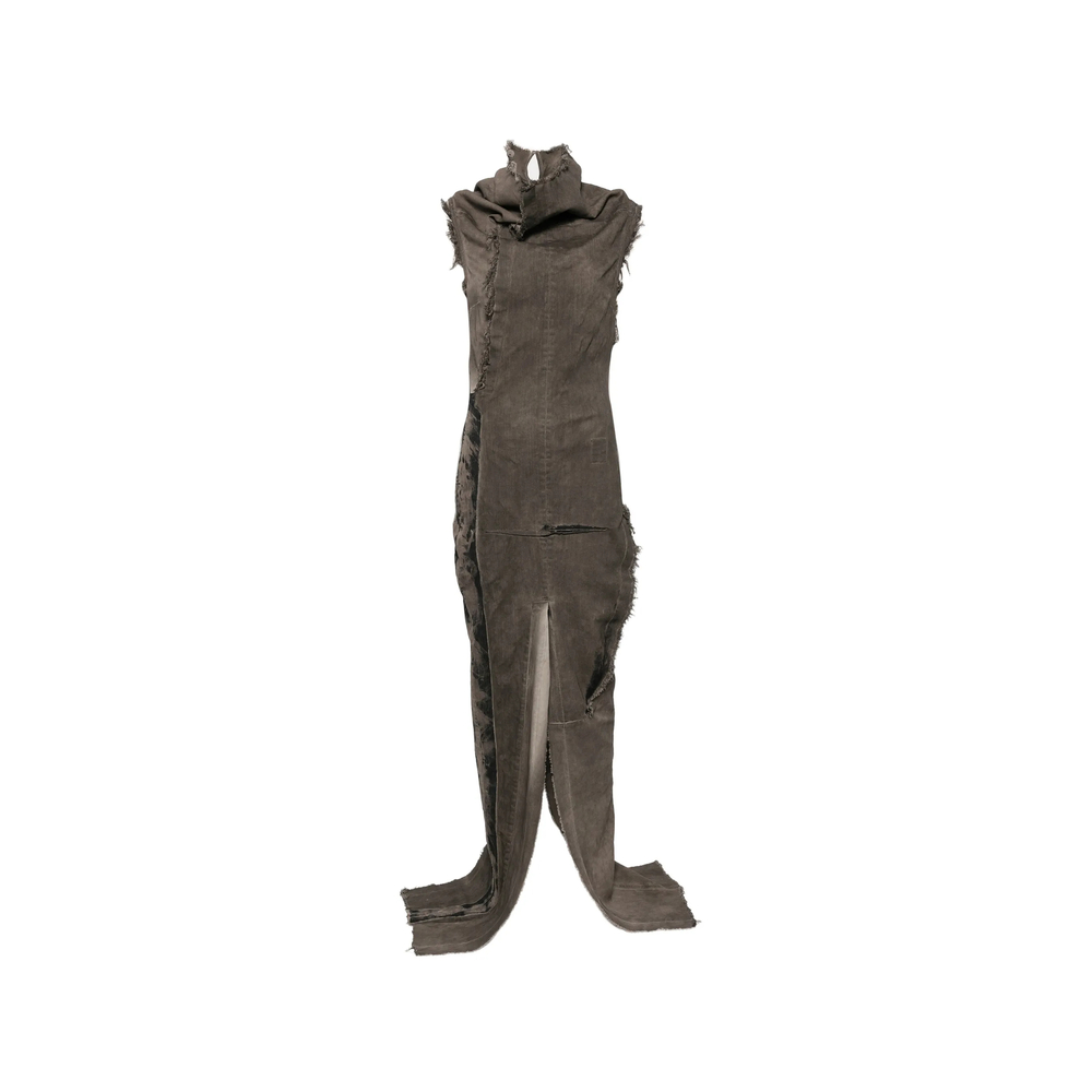 Rick Owens Drkshdw Distressed Panelled Dress
