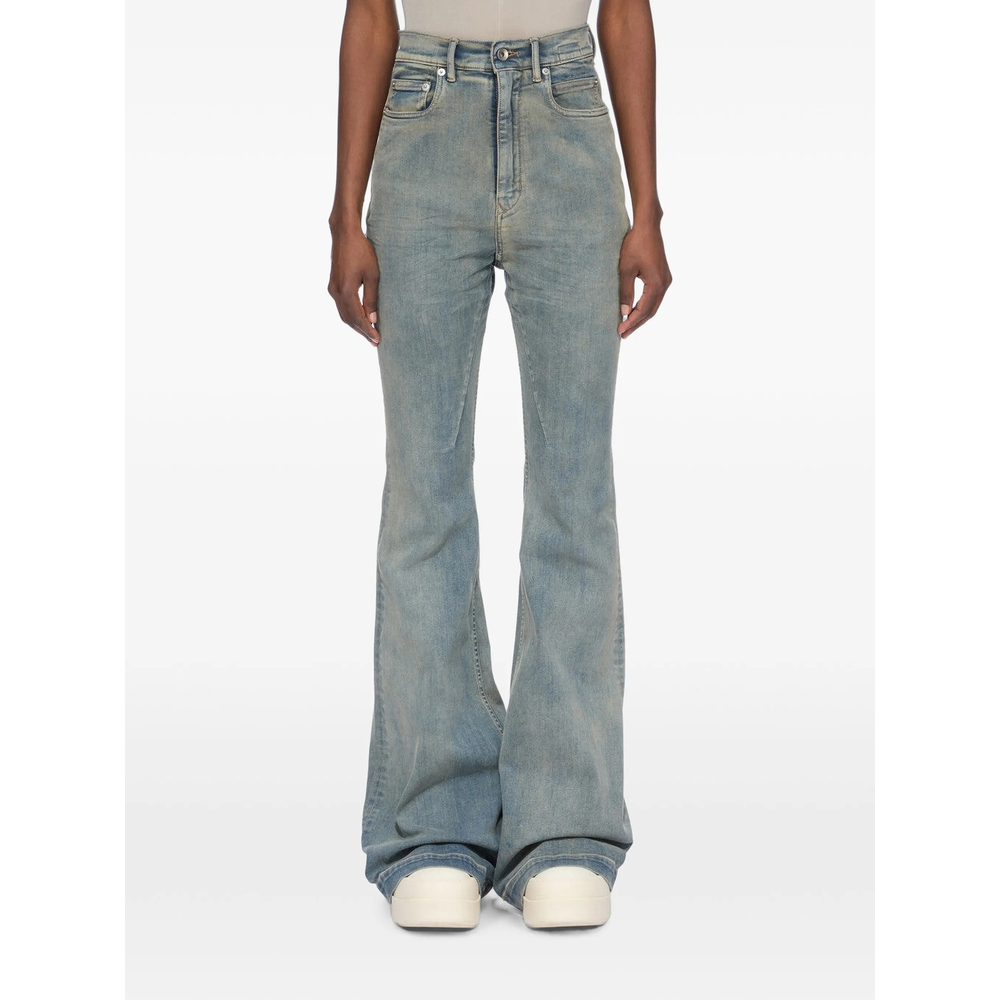 Rick Owens Drkshdw High-waisted Flared Jeans