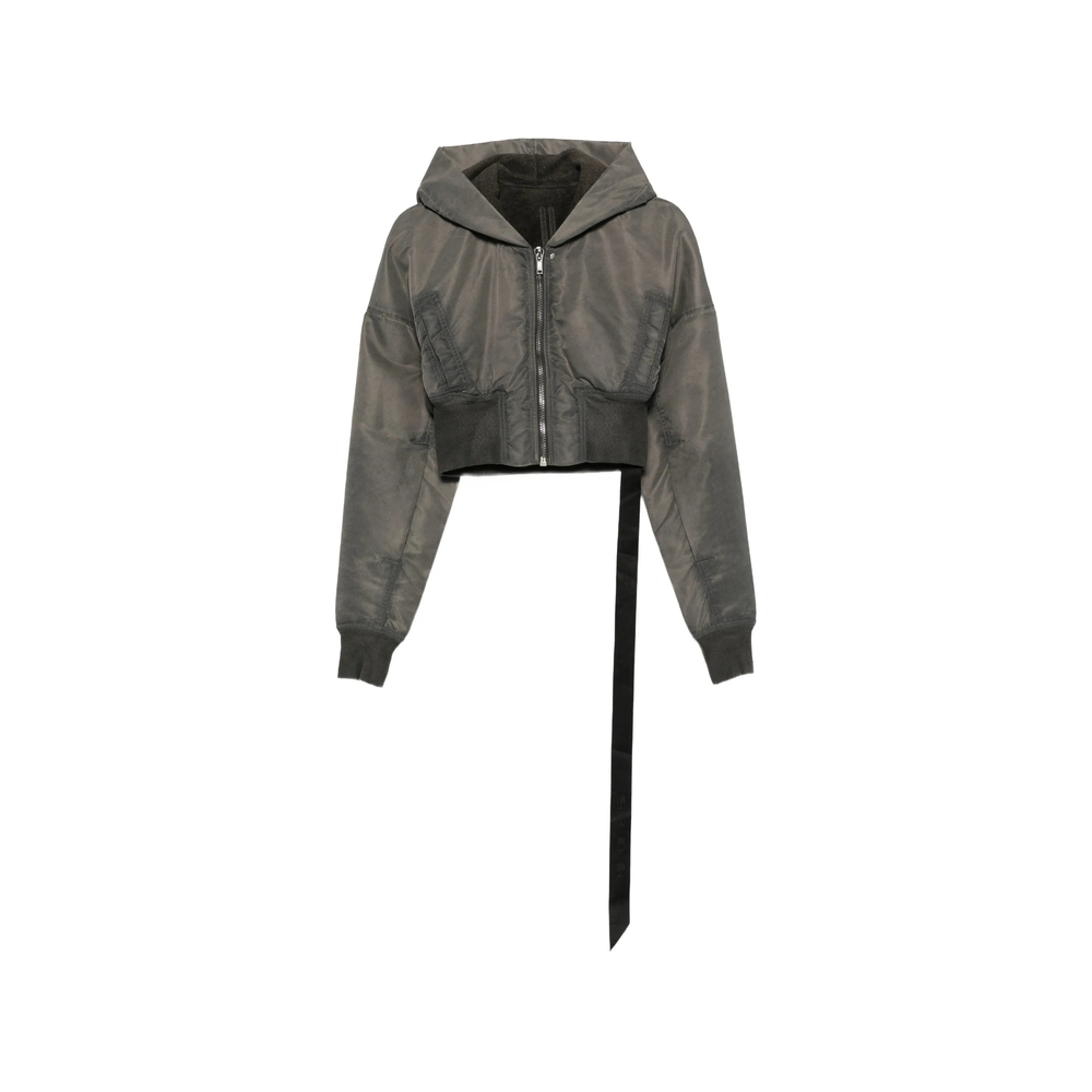 Rick Owens Drkshdw Cropped Hooded Jacket