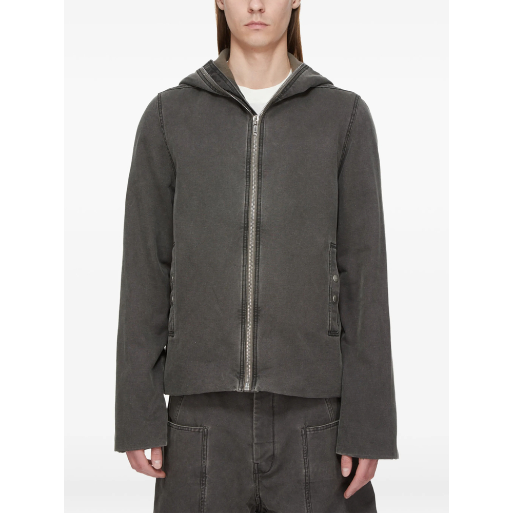 Rick Owens Drkshdw Gimp Zip-up Hooded Jacket