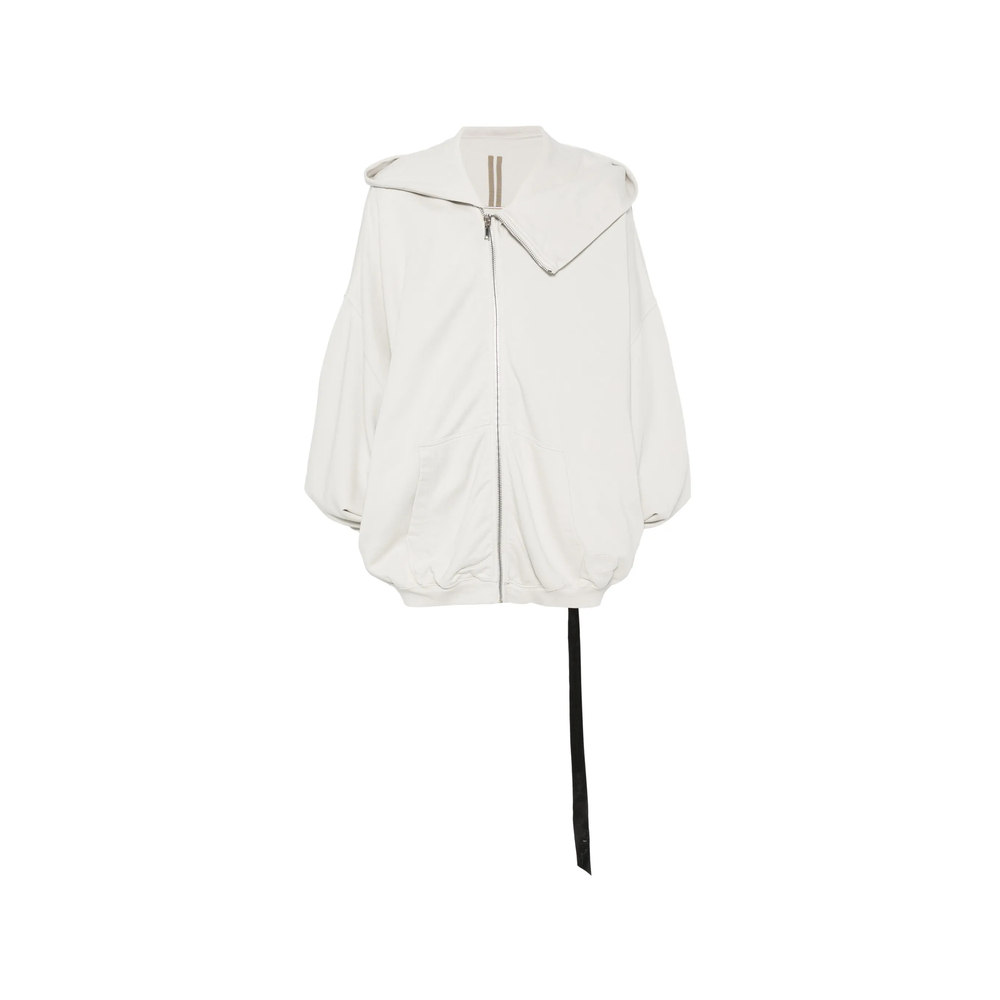 Rick Owens Drkshdw Mountain Hun Asymmetric-zip Hoodie
