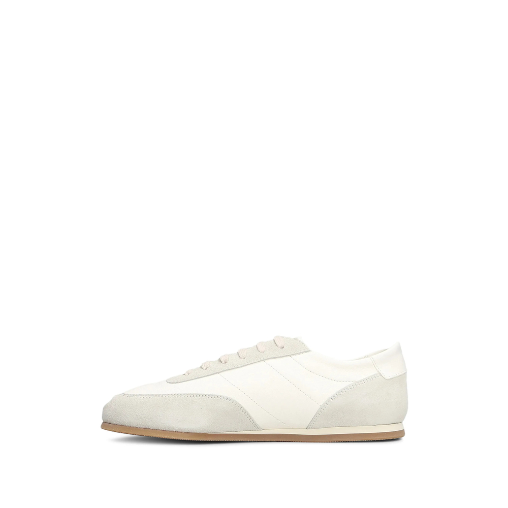Minimal Runner Suede-Panelled Sneakers