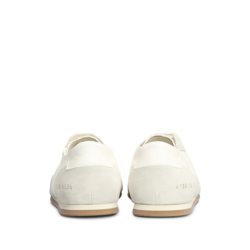 Minimal Runner Suede-Panelled Sneakers
