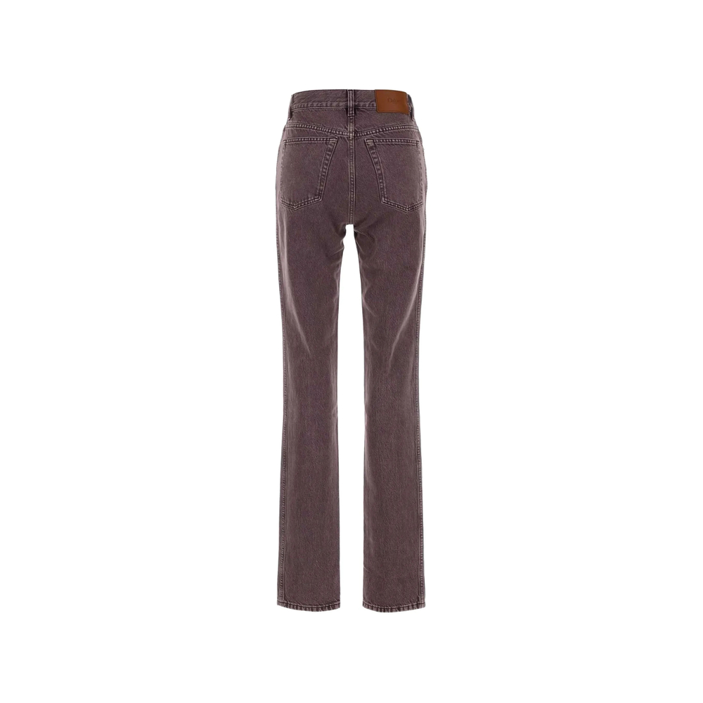 Chloé Faded-Effect Jeans
