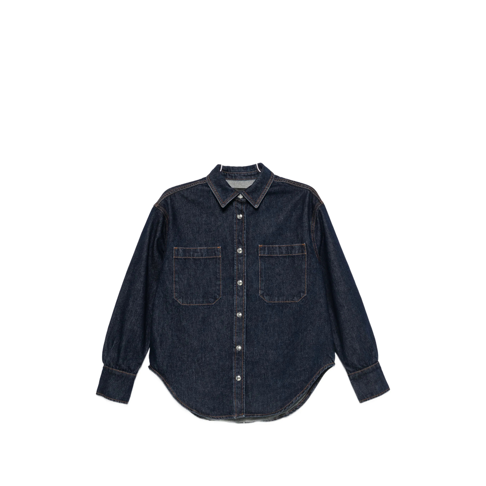 Anine Bing Samy Shirt - Unwashed Blue
