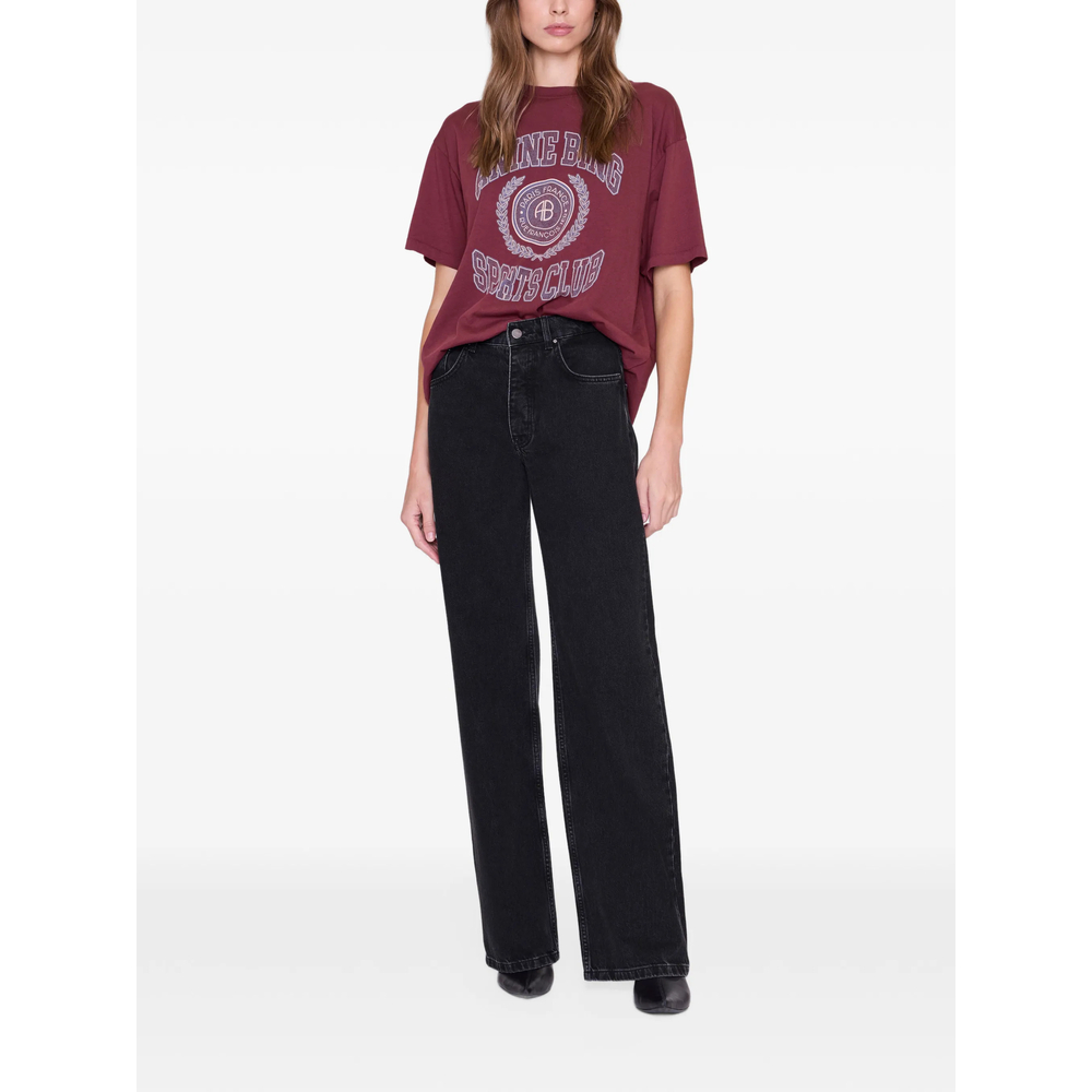 Cade Tee Collegiate - Burgundy