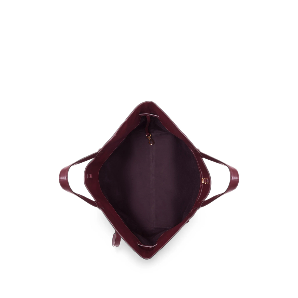 Elly Small Grained Leather Tote