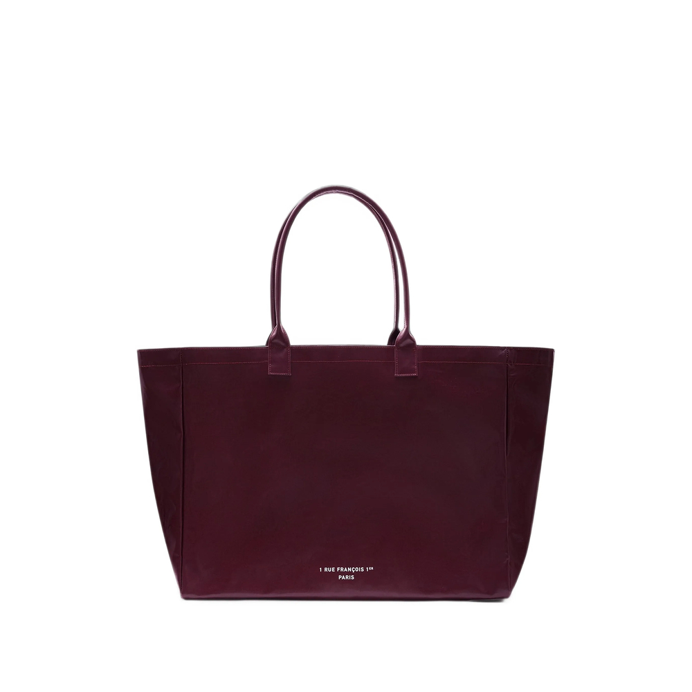 Leo Coated Canvas Tote