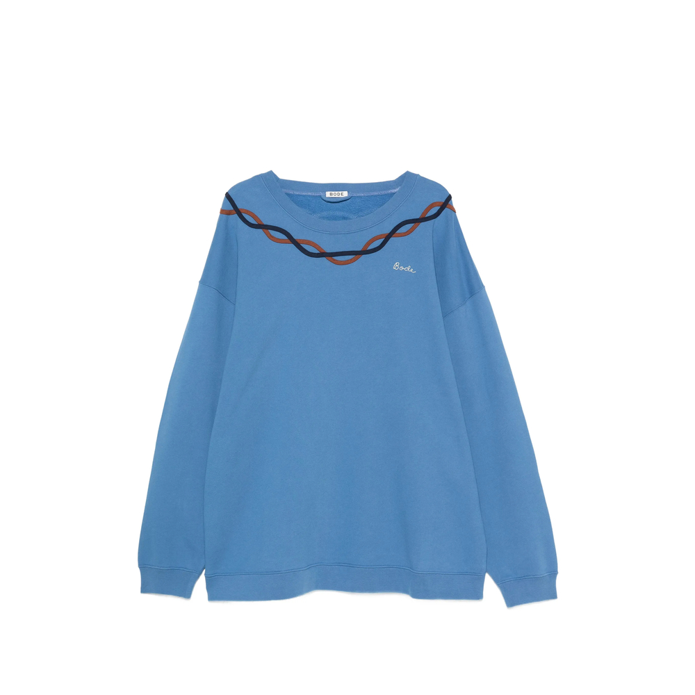 Bode Sidewinder Embroidered-logo Sweatshirt