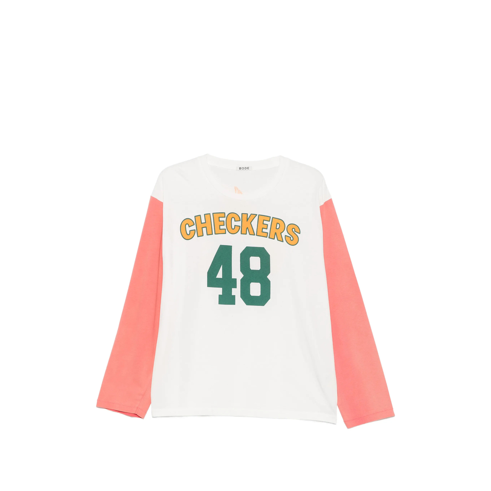 Bode Checkers Baseball T-shirt