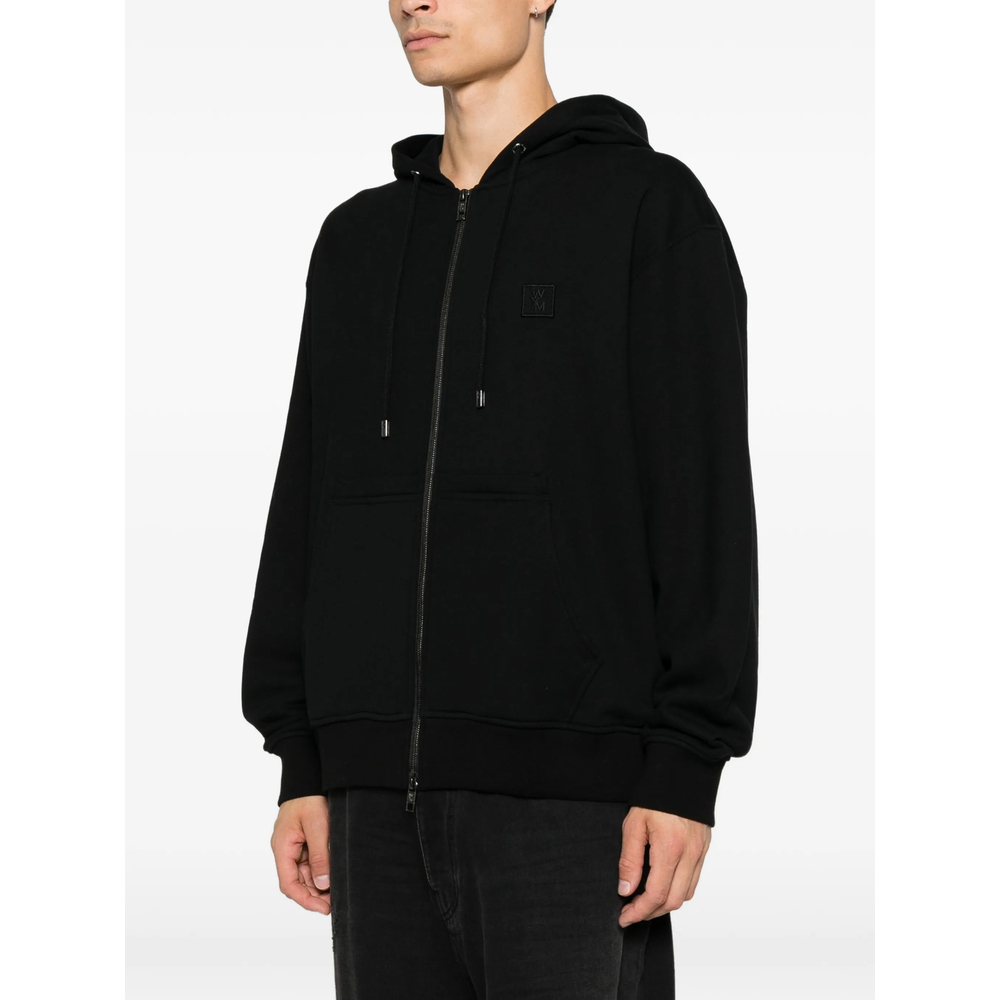 Logo-Patch Zip-Up Hoodie