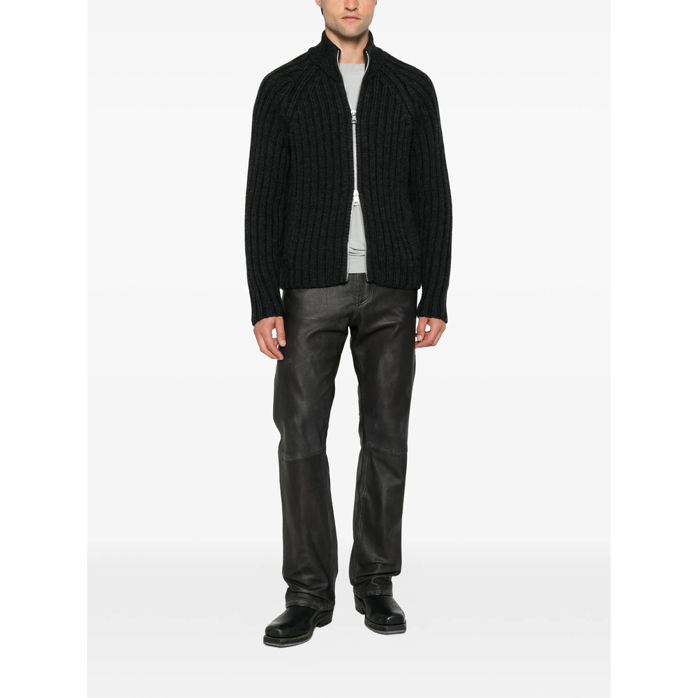 Blake Panelled Leather Trousers