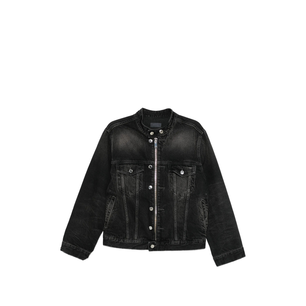Haikure Zip-up Denim Jacket