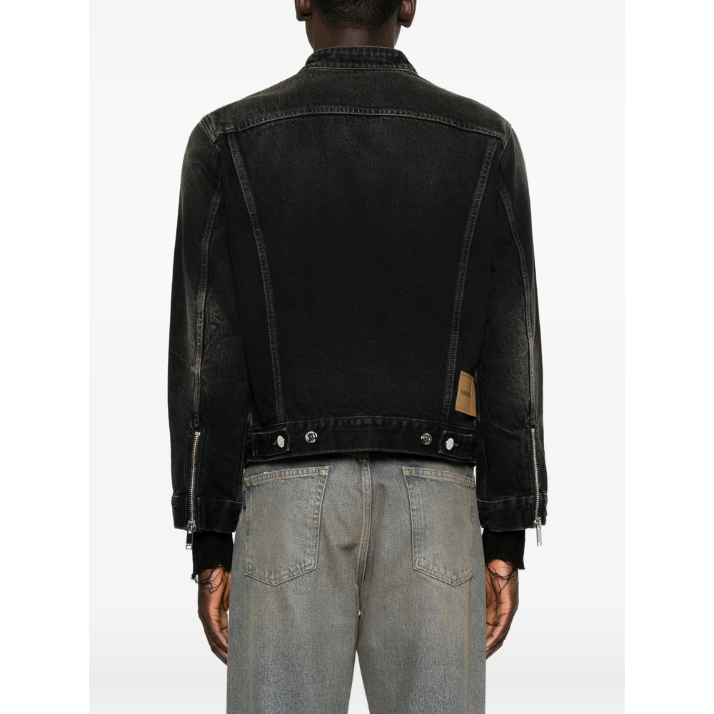 Zip-Up Denim Jacket